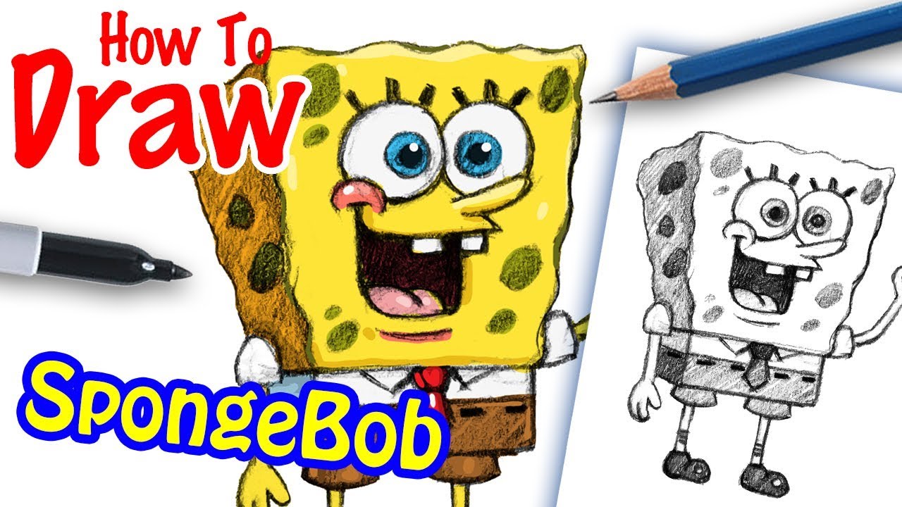 How to Draw SpongeBob SquarePants