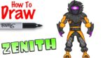 How to Draw Zenith Max | Fortnite