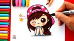 How to Draw a Cool GIRL with Strapback Cap