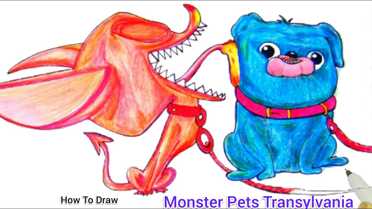 Tinkles New Girlfriend Transylvania 4 Monster Pets| How To Draw Monster Pets From Transylvania 4