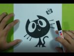 Como dibujar un gato paso a paso 45 | How to draw a cat 45