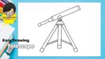 Easy Telescope Drawing