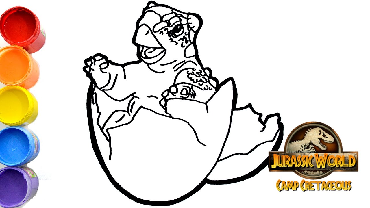 HOW TO DRAW ANKYLOSAURUS BUMPY  | Jurassic World Camp Cretaceous | ( Dinosaurs for children )