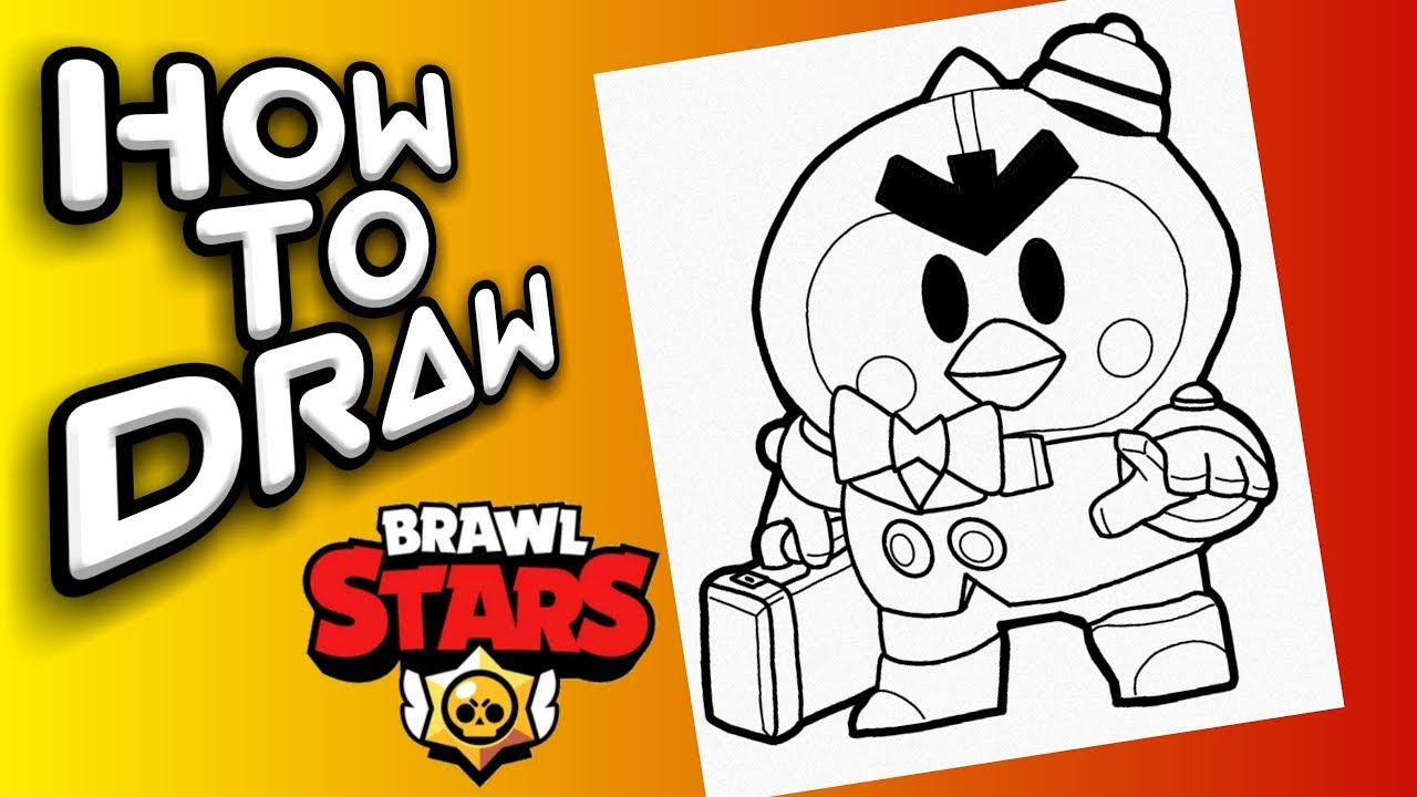 HOW TO DRAW MR. P | BRAWL STARS | como dibujar a mr. p de brawl stars