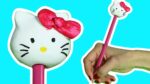 Hello Kitty | Cómo Hacer un Adorno de Lápices | Boya Boya Pinta Pinta | Cómo Dibujar