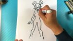 How to Draw FIVE NIGHTS AT FREDDY'S - Vannie Rabbit