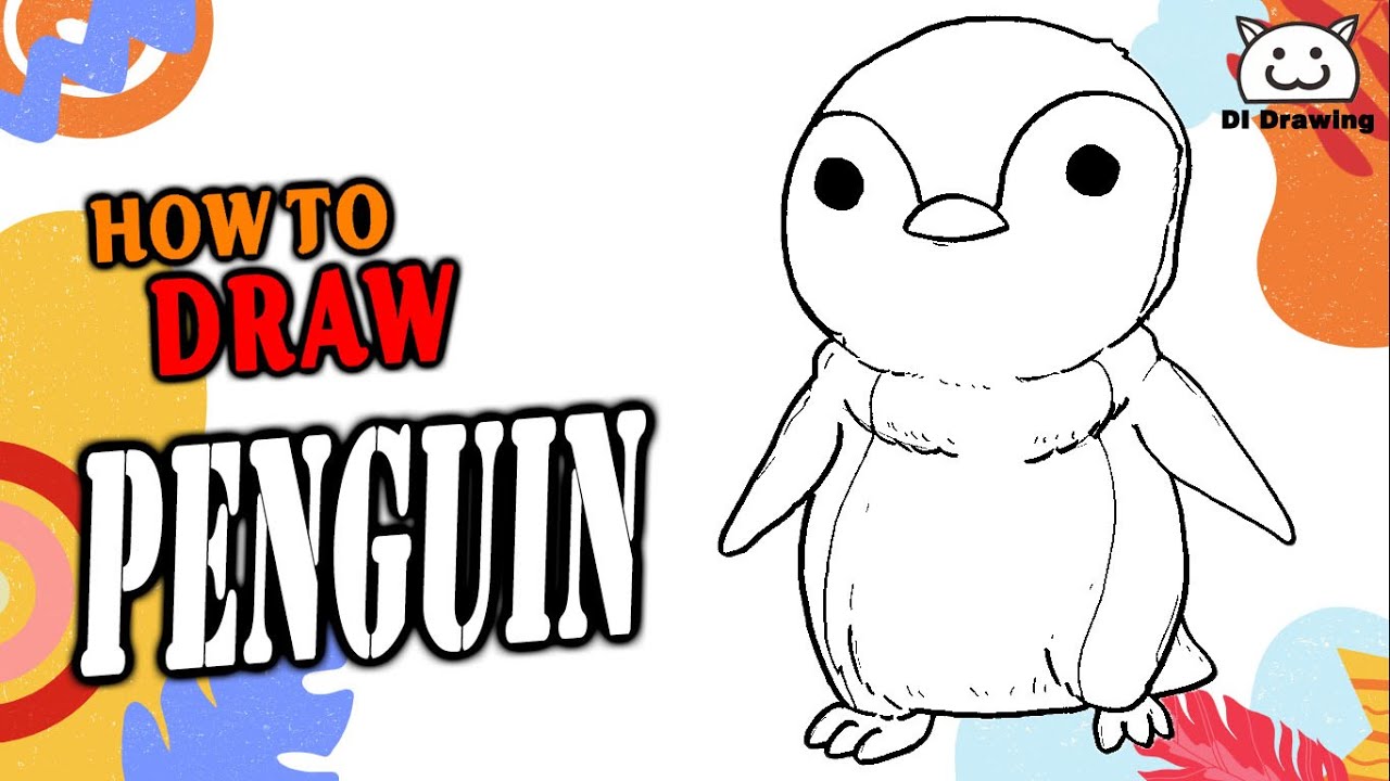 How to Draw Little Penguin