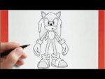 How to draw SONIC THE HEDGEHOG  characters EASY