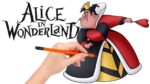 How to draw The Queen of Hearts from Alice in Wonderland