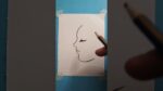 How to draw a face #facedrawing #easydraw #drawing