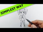 How to draw people cute | Simple Drawing Ideas