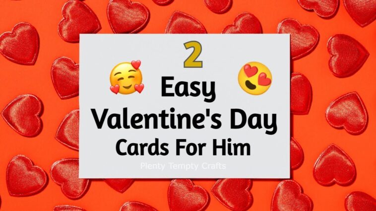 Beautiful Valentine's Day Card Making | DIY Anniversary card for Husband | Heart card | Love card