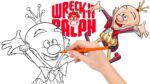 Comment dessiner - King Candy a l'air très étrange - Wreck-It Ralph