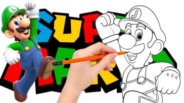 Comment dessiner Luigi de Super Mario