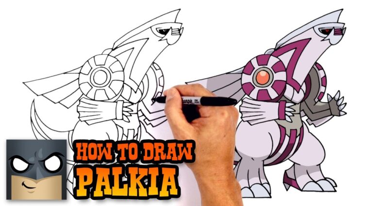 Comment dessiner Palkia |  Pokémon