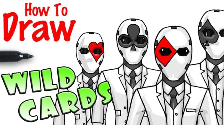 Comment dessiner des masques Wild Card |  Fortnite
