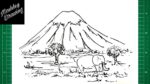 Comment dessiner le mont Kilimandjaro