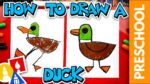 Comment dessiner un canard - Maternelle
