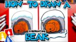 Comment dessiner un ours en hibernation
