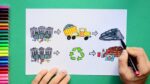 Comment dessiner une affiche de recyclage