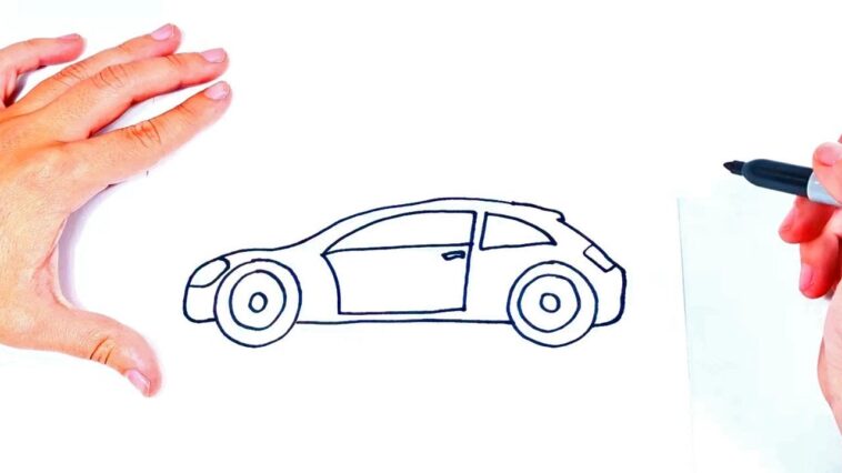 Comment dessiner une voiture |  Tutoriel de dessin facile de voiture