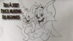Cómo dibujar Tom y Jerry ||Dibujo de dibujos animados fácil para principiantes