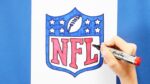 Cómo dibujar el logotipo de la Liga Nacional de Fútbol Americano (NFL)