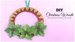 DIY Christmas Wreath | Glitter Foam Sheet Crafts
