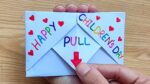 DIY - SURPRISE MESSAGE CARD FOR CHILDREN'S DAY | Pull Tab Origami Envelope Card | Childrens Day Card