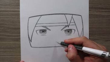 Easy Anime Sketch / How To Draw a Boruto's Eye Step by Step @m.adrawings8207