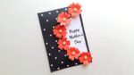 Easy & Beautiful Mother's Day Card • easy handmade mother's day card • how to make mother's day card