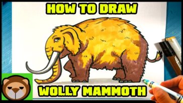 FACILE Comment dessiner un mammouth laineux