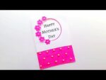 Handmade Mother's Day card / Easy & simple Mother's Day card making / handmade card for Mom / Card