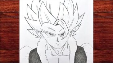 How To Draw Gogeta / Easy Anime Draw / ma drawings