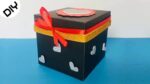How To Make A Paper Gift Box with Lid | DIY Gift Box Ideas | Paper Craft Ideas | #25