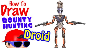 How to Draw the Bounty Hunting Droid