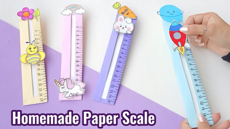 How to Make Paper Scale // Back to School // Origami craft with paper // DIY Paper craft