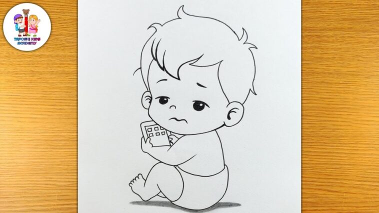 How to draw a baby want to see videos on mobile