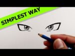 How to draw eyes anime boy | Simple Drawing Ideas