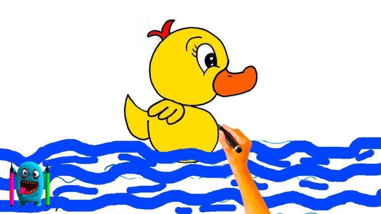 S Harfinden Ördek Çizimi How to Draw a Duck #draw