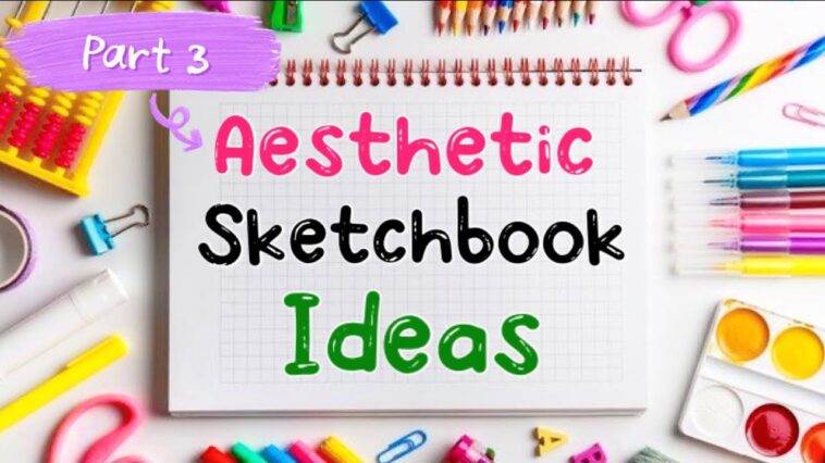 🌷Save this idea to do in your notebook! How to fill your sketchbook / sketchbook ideas tiktok