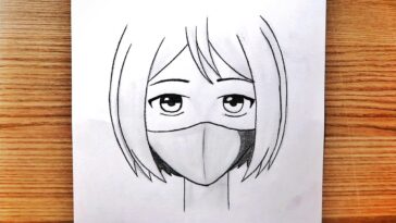Yeni Başlayanlar İçin Adım Adım Kolay Çizim Fikirleri / Anime Kızı Çizimi
