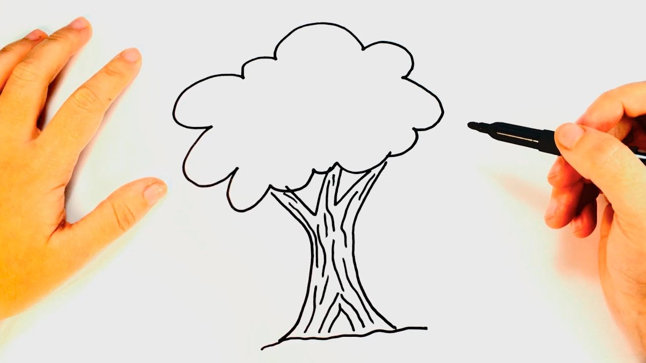 Как рисовать дерево. Рисование дерево рука. Рисуем большие и маленькие деревья. Дерево рука нарисовать. Дерево draw for Kids.